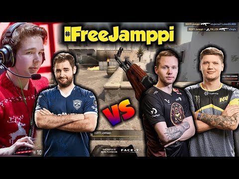 Jamppi ON FIRE at FPL with FalleN vs. s1mple & suNny #FreeJamppi | BEST MOMENTS | CSGO