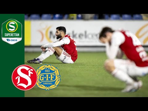Sandvikens IF - GIF Sundsvall (1-2) | Höjdpunkter
