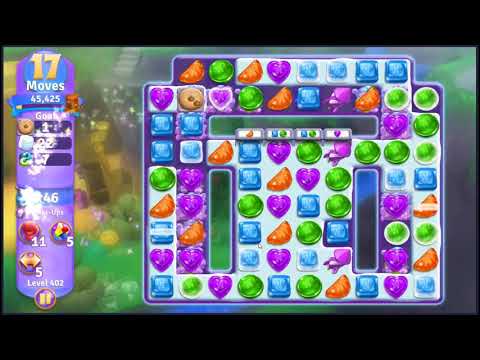 Wonka's World of Candy Level 402 - NO BOOSTERS + FULL STORY 🍫 | SKILLGAMING ✔️