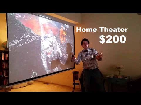How To Set Up A Budget Home Theater For $200