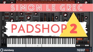Video thumbnail for Steinberg | Padshop 2 | Synth Presets by Simon Le Grec