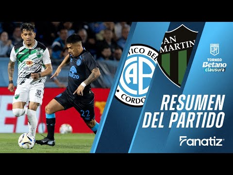 Belgrano 0-0 San Martín San Juan -  Resumen del Partido | #torneoclausura2025