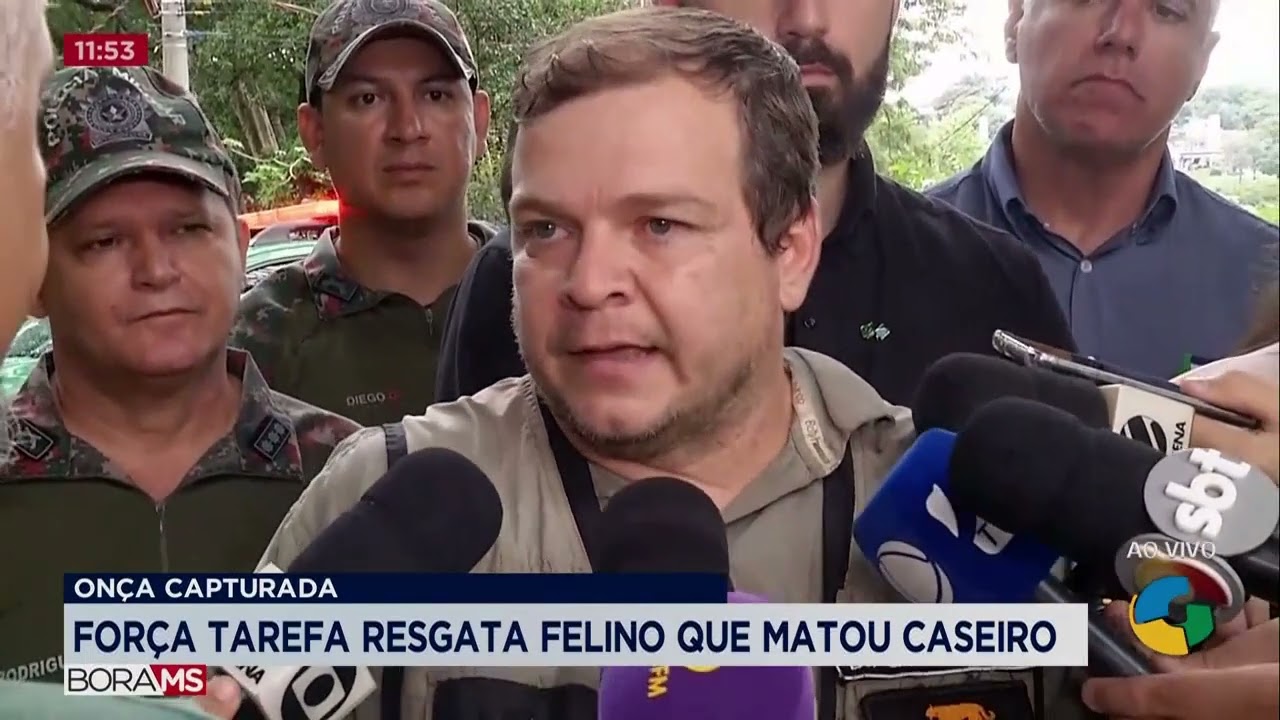 ATUALIZAÇÕES SOBRE A CAPTURA DA ONÇA QUE MATOU O CASEIRO