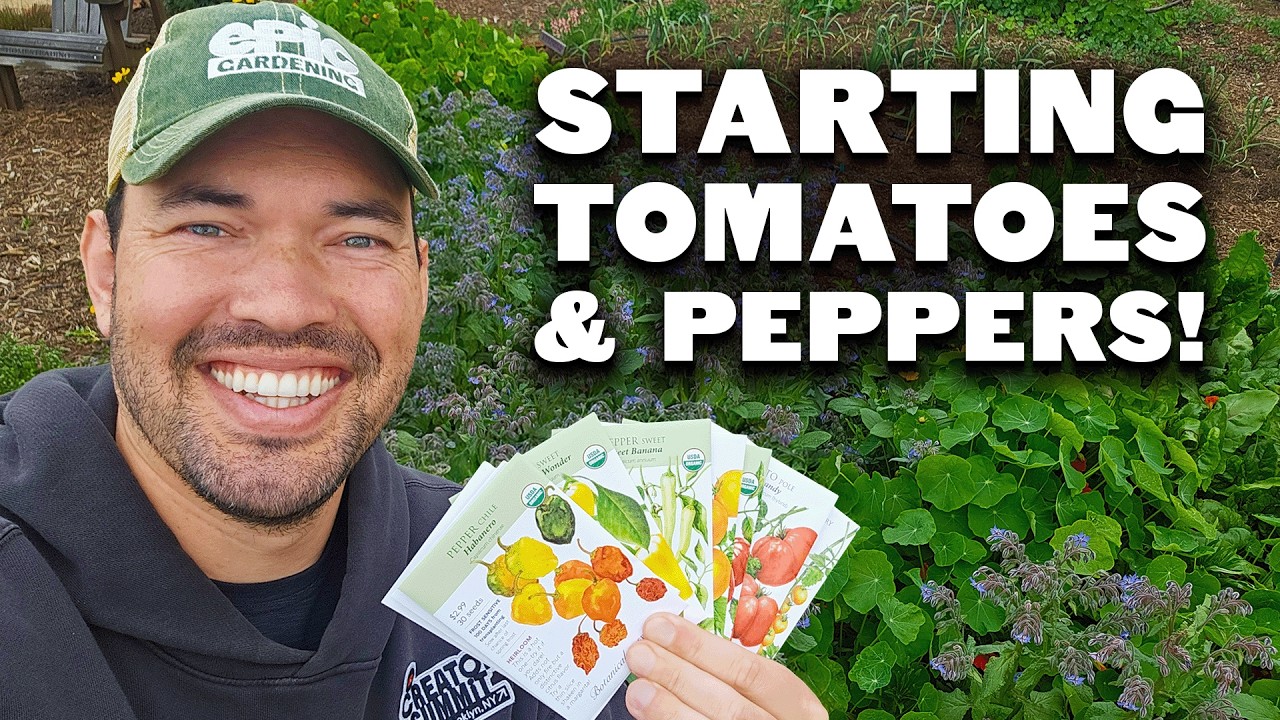 All 37 Tomatoes and Peppers I'm Growing (And Why) 🍅🌶️