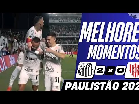 SANTOS 2 x 0 NOROESTE  NEYMAR