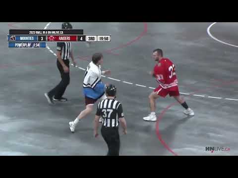 2023 RMLL Jr A Lacrosse Highlights - Wasson vs McChesney Fight