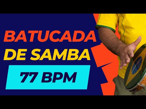 BASE BATUCADA SAMBA E PAGODE 77 BPM