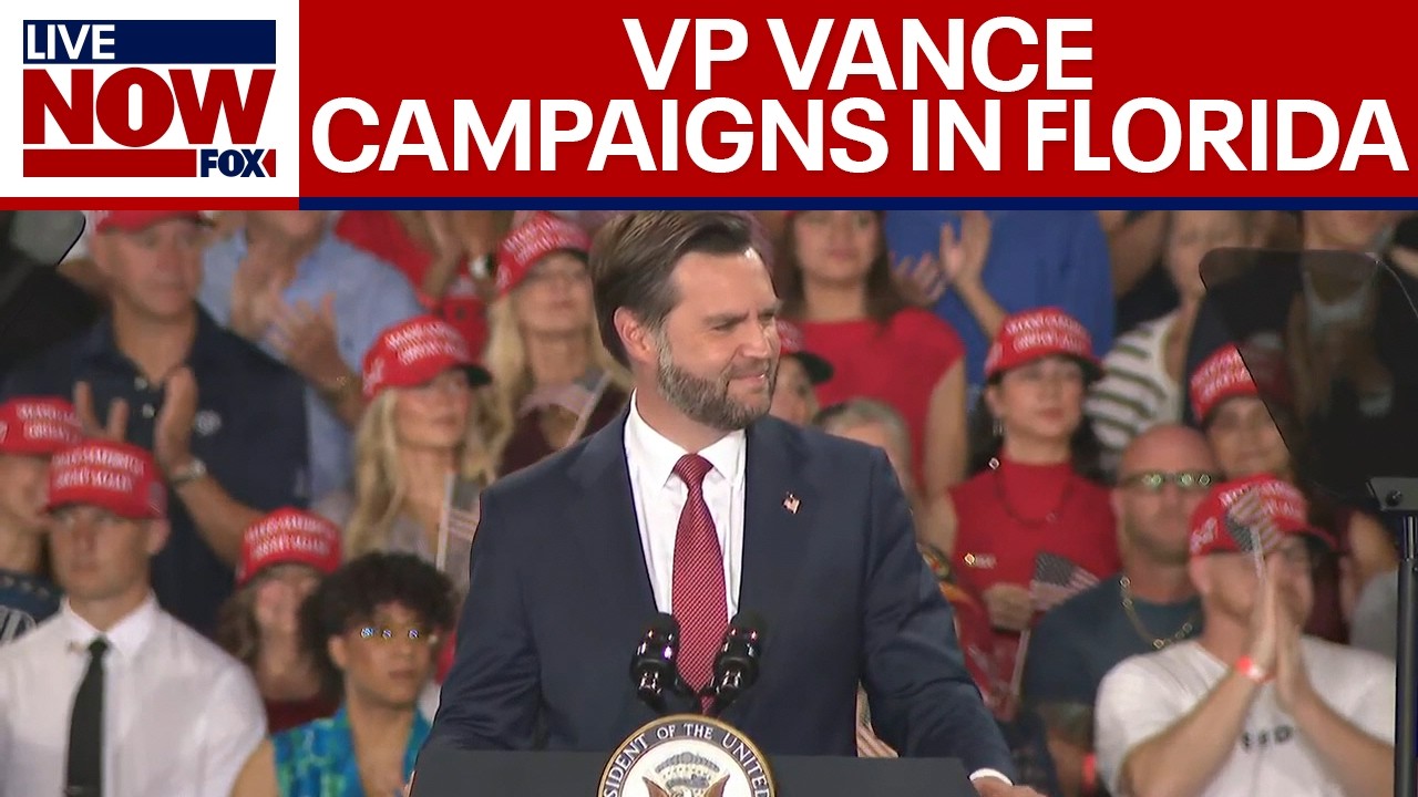 Vice President Vance speaks at GOP midterm rally in Florida
