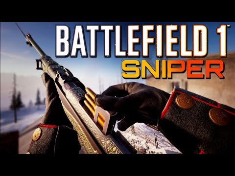 Battlefield 1: Sniper MVP - Carcano Scout Rifle (4K PS4 PRO Multiplayer Gameplay)