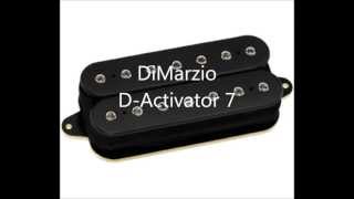 DiMarzio D-Activator 7/Liquifire 7 vs. Ibanez RGD 7421 Stock PUs