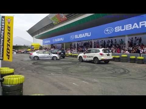 parallel parking in tightest space. Record of tight parallel parking by Russ Swift with Subaru RS4