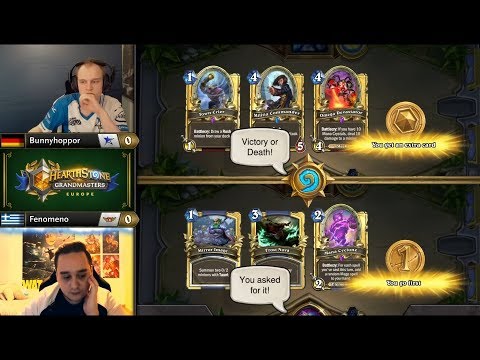 Bunnyhoppor vs Fenomeno | Hearthstone Grandmasters Europe Week 1 Day 2 | GAME 1