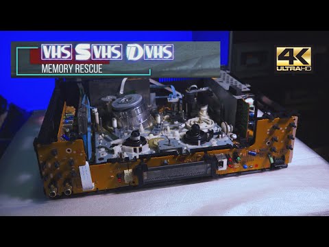 Vintage clip JVC HR-J401M  - VHS Memory Rescue [ Resgate de Memória VHS ] Fix Recovery Remaster