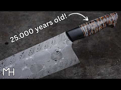 The Most INSANE Damascus Chef Knife we've EVER made | Knifemaking