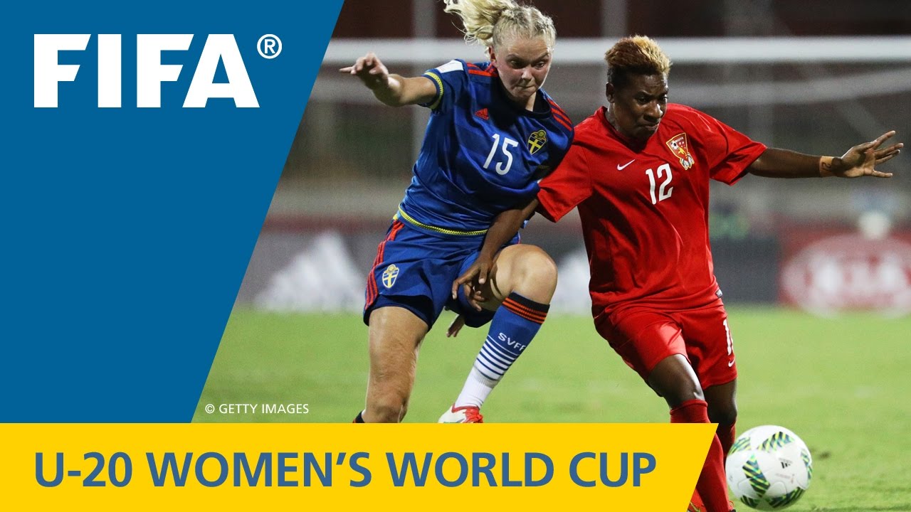 Resumo de Papua-Nova Guiné [Feminino S20] 0 vs Suécia [Feminino S20] 6 2016