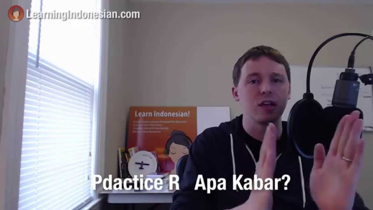 Learning Indonesian - Rolling Your R's - How to roll your R's in Indonesian