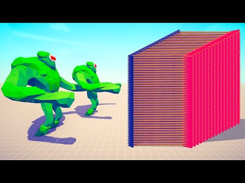 ZOMBIE ICE GIANT vs DUO GODS - Totally Accurate Battle Simulator TABS