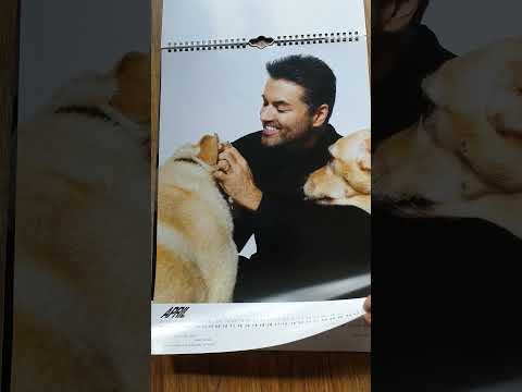 Thumbnail for GEORGE MICHAEL CALENDAR - RARE FIND #georgemichaelofficial #georgemichael by George Michael