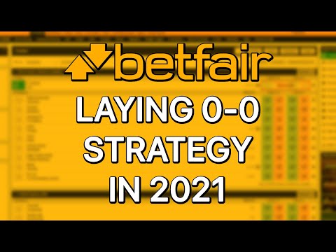 LAYING 0-0 EASIEST TRADE STRATEGY YET? - Betfair Trading