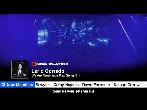 #Techno DJ Mix set by Lerio Corrado - We Are Resonance Raw Series #14