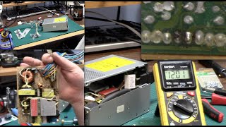 Amiga 3000 power supply of low voltage