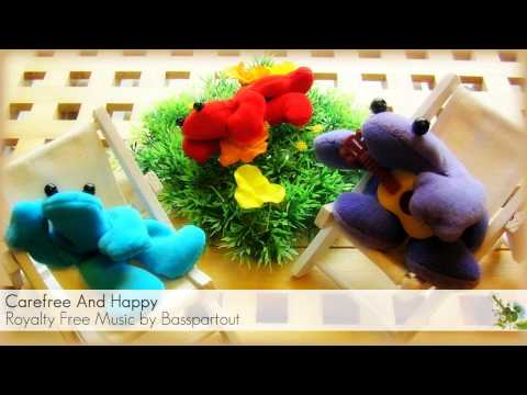 Upbeat Ukulele Instrumental Background Music - Carefree And Happy