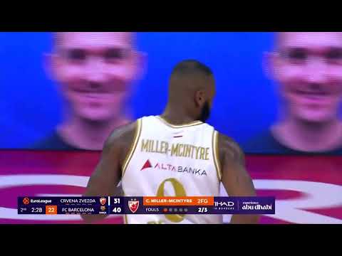 SVI POENI ZVEZDE - KK Crvena zvezda Meridianbet vs. Barcelona 79:89 | EL R14