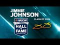 Jimmie Johnson's full NASCAR Hall of Fame speech