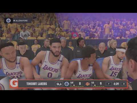 Playoff 1 turno West Clippers@Lakers gara 2