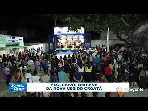 DIRETO NA INAGURAÇÃO DA UBS EM PACAJUS