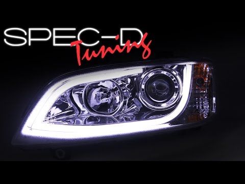 SPECDTUNING DEMO VIDEO: 2008-2009 PONTIAC G8 PROJECTOR HEADLIGHTS