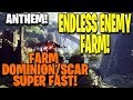 Dominion/Scar FARM! ENDLESS Farming Method! Complete Challenge of Might SUPER Fast!