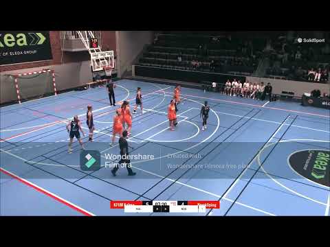 Mellisa majonga Quadruple double,   Sweden basketball . Kalmar saints vs norrkoping dolphins
