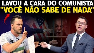 Cubano LAVA A CARA de advogado comunista e ESFREGA VERDADES NA CARA 