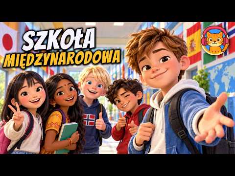 Szkoła międzynarodowa - okładka bajki audio