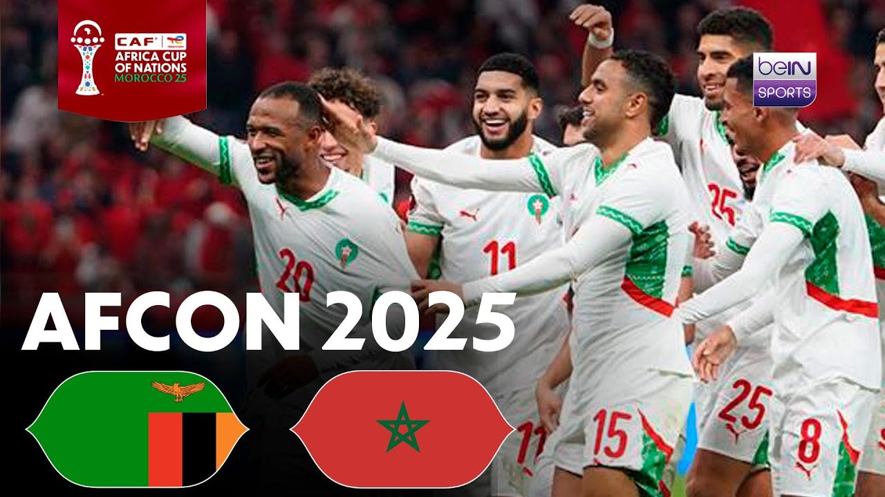 Zambia vs Morocco | HIGHLIGHTS AFCON 2025 | 12/29/2025 | beIN SPORTS USA