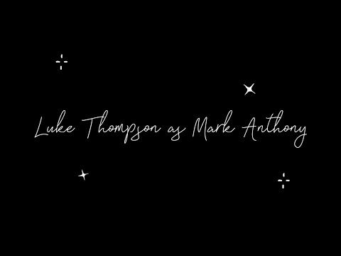 Luke Thompson as Mark Anthony