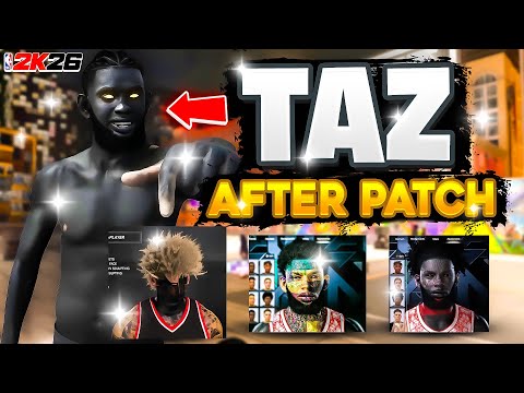(AFTER PATCH) How To Get ANY TAZ FACE & KEEP TATTOOS In NBA 2k26!