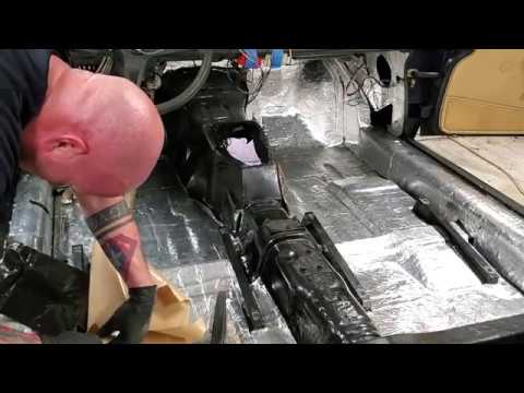1979 Fiat Spider Hushmat install part 4 muted/timelapse