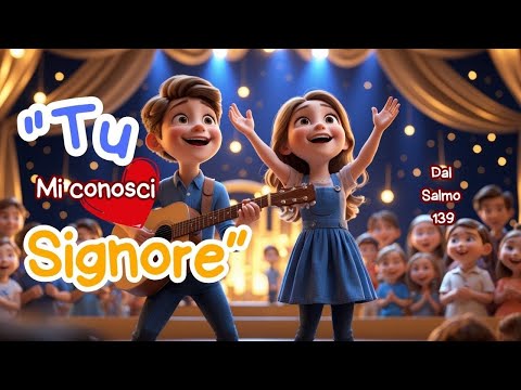 Tu mi conosci Signore | Dal Salmo 139 | Canzoni Cristiane per Bambini| Musica Cristiana per Bambini