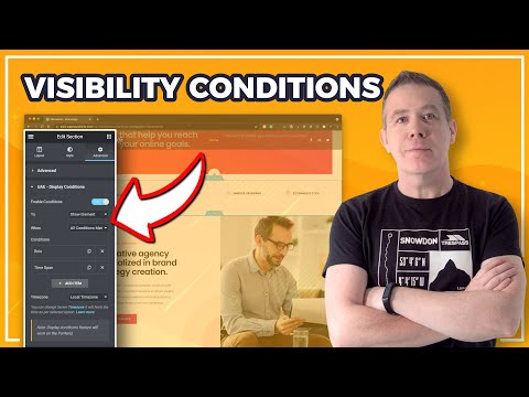 Elementor Display Conditions with Ultimate Addons for Elementor