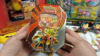 Pokémon tin opened 😲#pokemon #pokemontcg #pokemoncards #tcgpokemon #tcg #fyp #share #pokemongo #fypシ