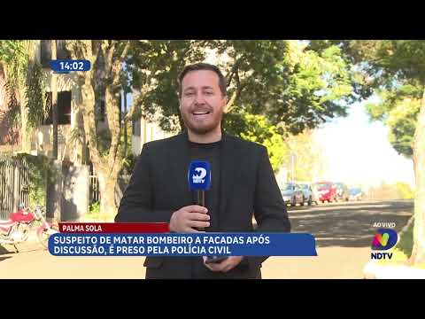 Prisão de suspeito marca investigação de morte de bombeiro em Palma Sola