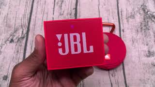 Video thumbnail for JBL GO - Portable Bluetooth Speaker by Flossy Carter