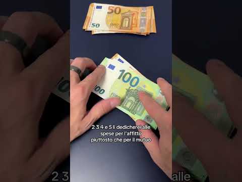 Come gestirei uno stipendio da 1.600€ al mese.