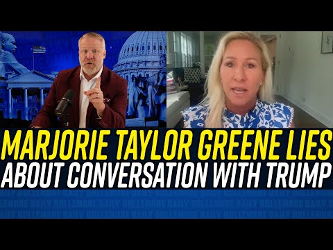 Marjorie Taylor Greene ADMITS TO TATTLING to Donald Trump About Mike Johnson!!!