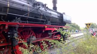 preview picture of video 'Henschel & Sohn 01 150 Baujahr 1935 Schnellzuglokomotive in Sontheim and der Brenz'