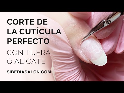Corte de la cutícula perfecto con tijera o alicate ✂️
