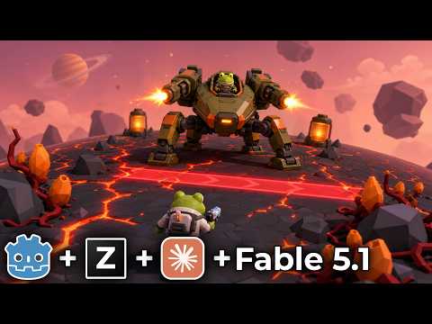 Claude Fable 5.1 + This Godot AI Plugin Change Game Development Forever (Ziva)
