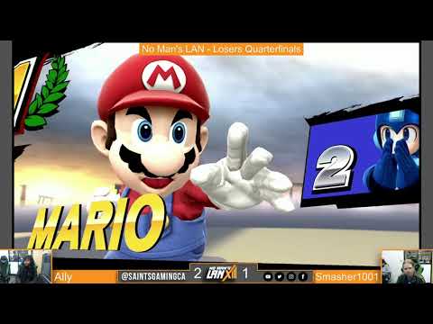 NML13 - Ally (Mario) vs. Smasher1001 (Megaman) - Losers Quarterfinals